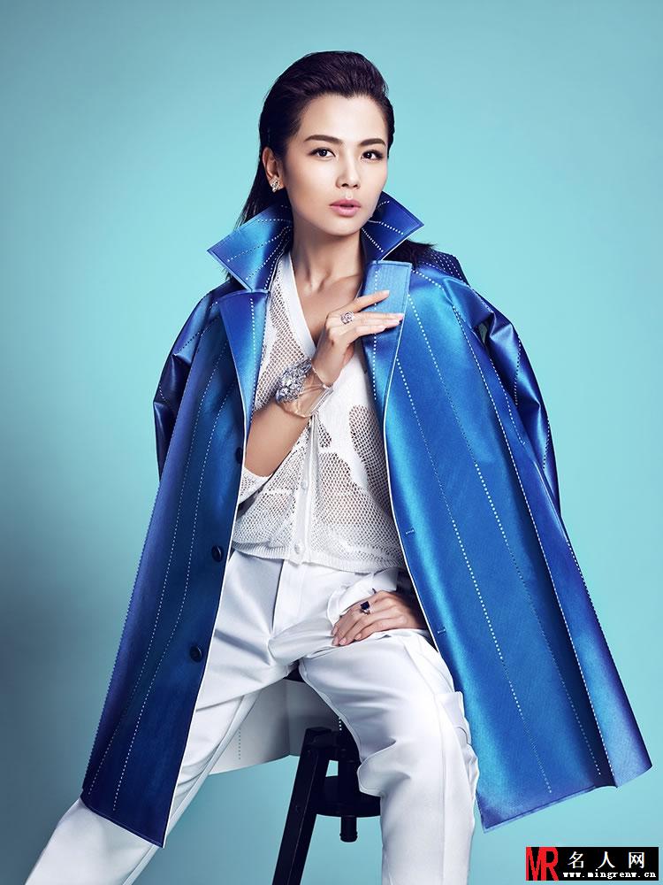 刘涛最新时尚写真 百变造型尽显魅力(1)