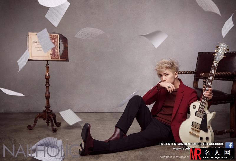 FTIsland李弘基美甲杂志画报 展现独特魅力(1)