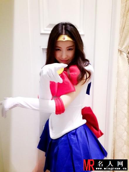 倪妮2014cosplay美少女战士 被玩坏的美少女战士(1)