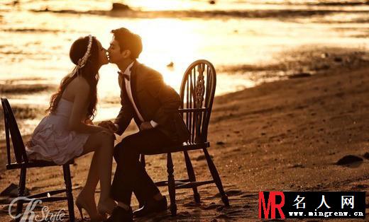 河莉秀夫妇婚纱写真曝光 结婚8年幸福美满(1)
