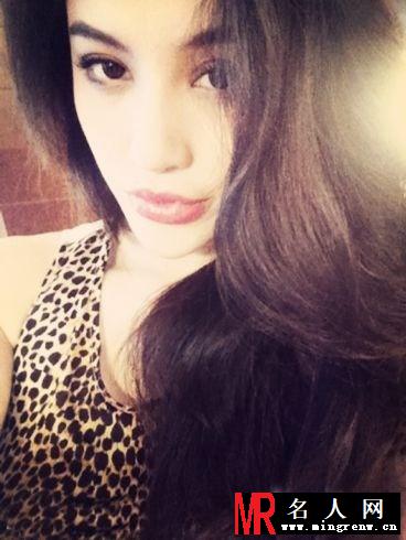 刘翔女友葛天疑似曝光 网友调侃其厚唇似朱莉(1)