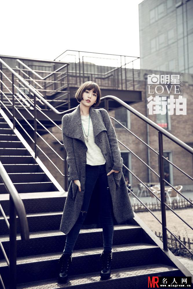 DreamGirls春日街拍 纯白诠释少女梦(1)