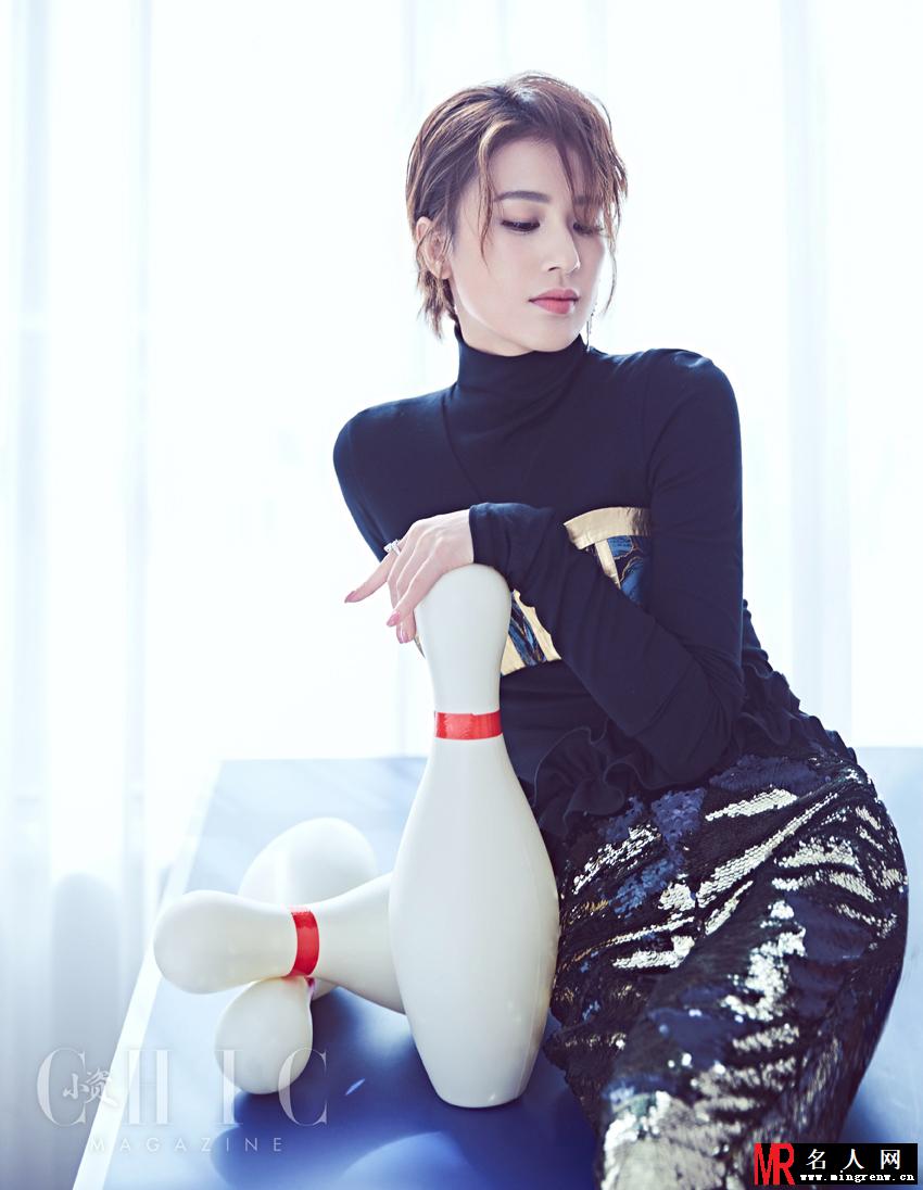 黄圣依复出拍杂志大片 时尚个性女神范儿十足(1)