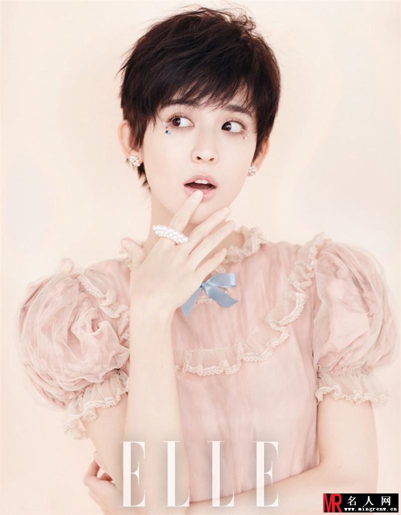 古力娜扎《ELLE》三月刊写真(1)