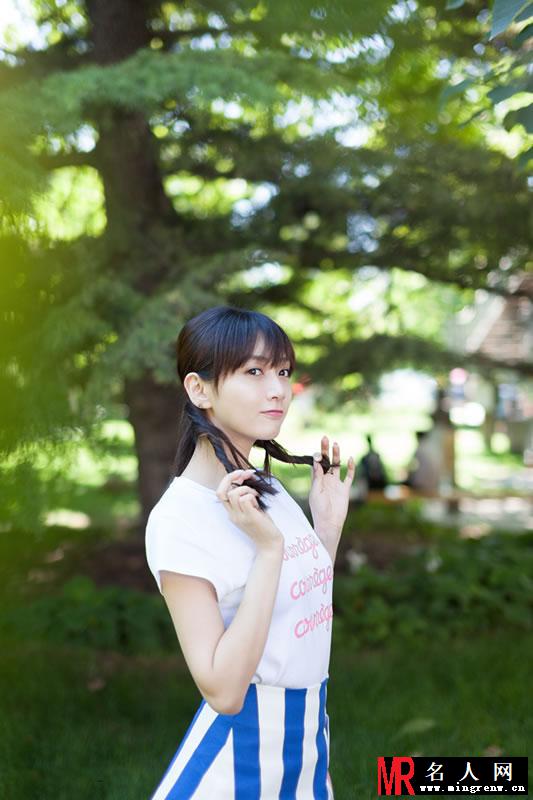 潘之琳校园毕业写真 毕业季青春结束生活开始(1)