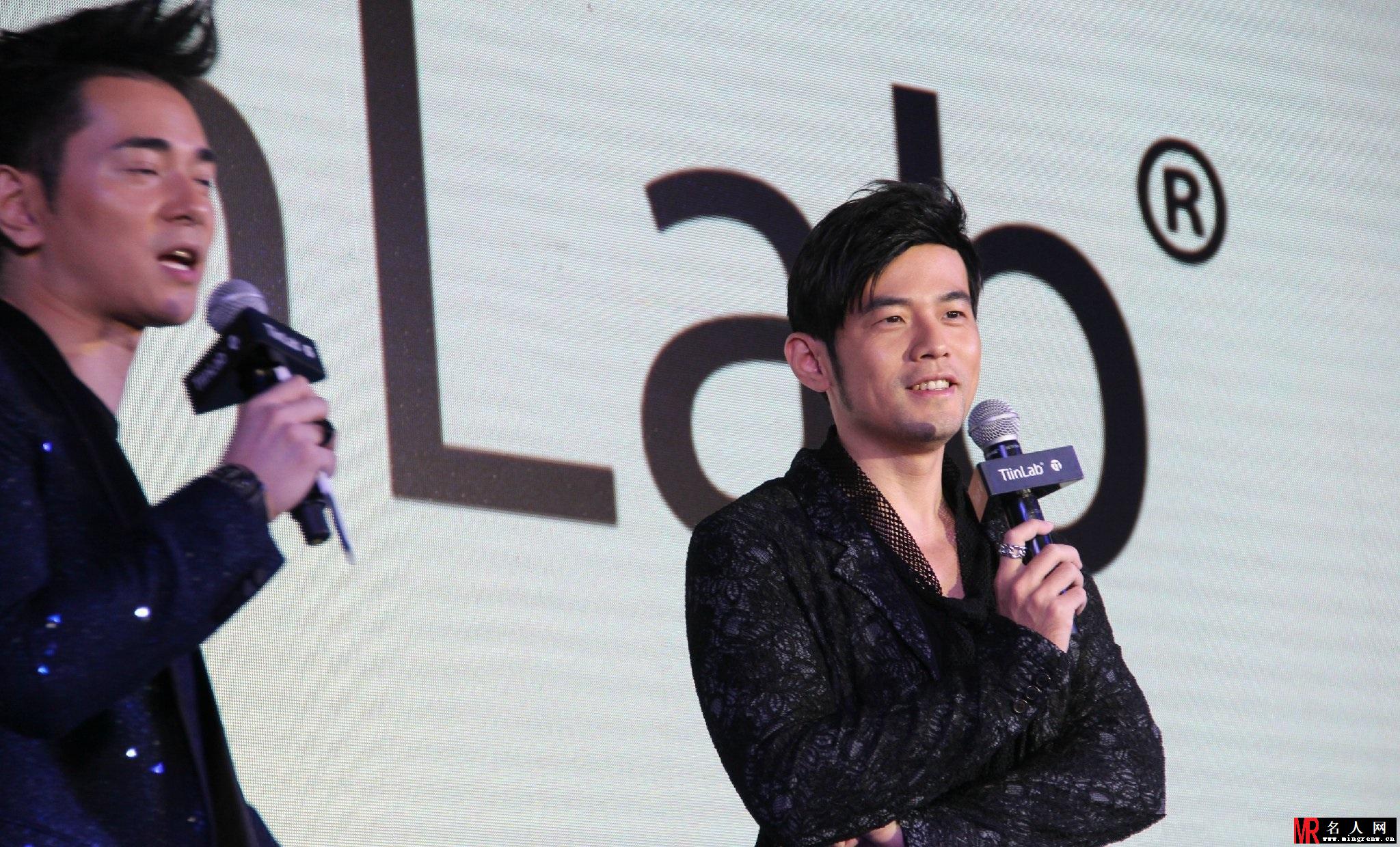 20140912周杰伦TiinLab耳机北京发布会现场(1)