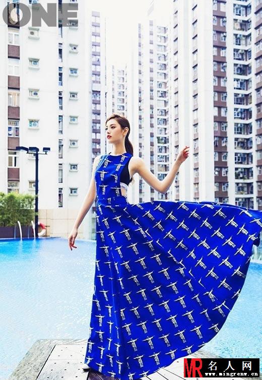 世界第一美Nana初夏清凉写真 尽显韩流潮搭(1)