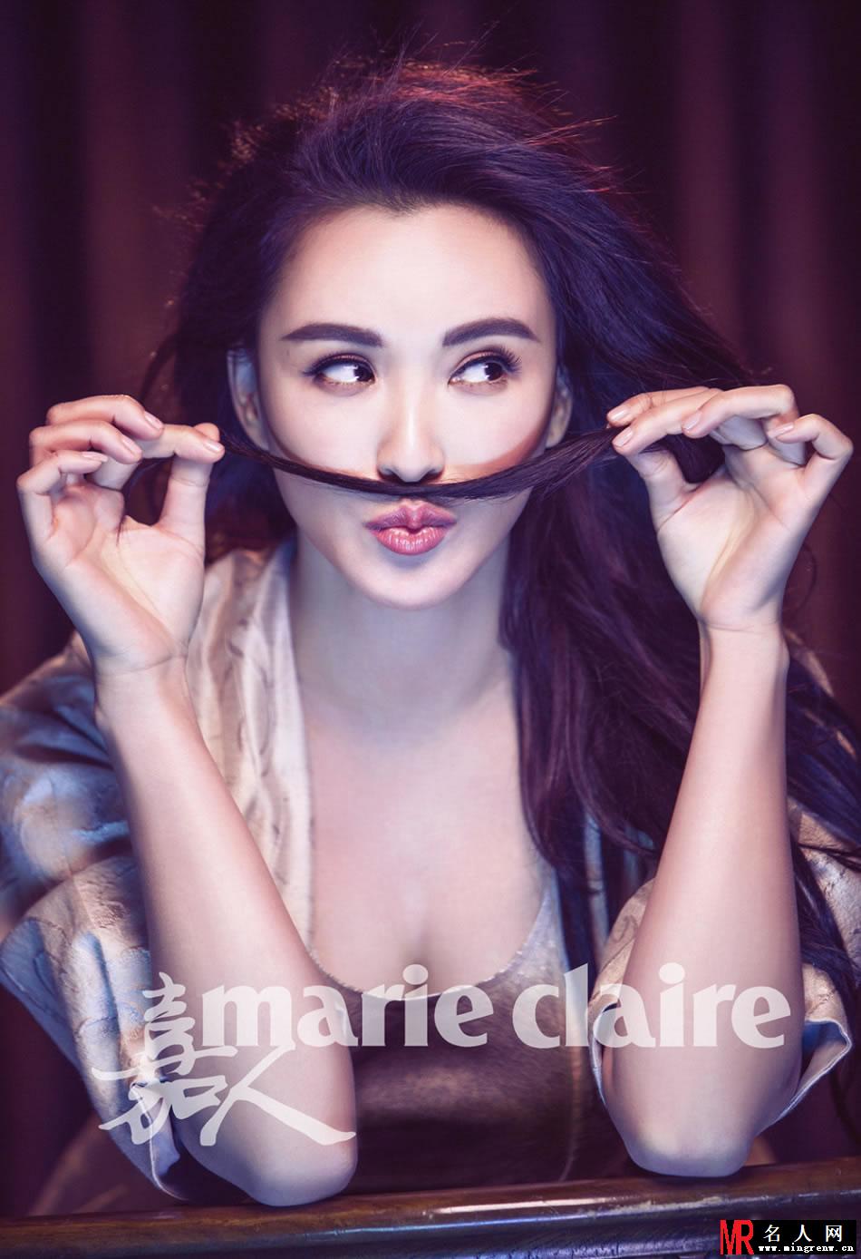 莫小棋性感杂志大片 大胸美腿出镜(1)