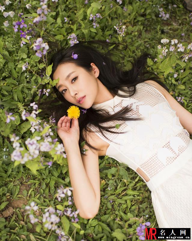 李纯大自然灵气写真 清新文艺淑女范(1)