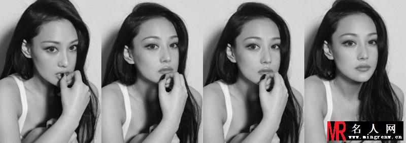 张馨予性感妖艳宫格写真 尽显成熟诱惑(1)