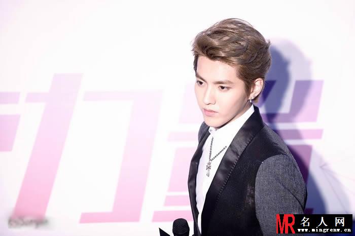 吴亦凡2013年百度娱乐沸点与EXO团队兄弟出席 帅气逆天颜值引欢呼(1)