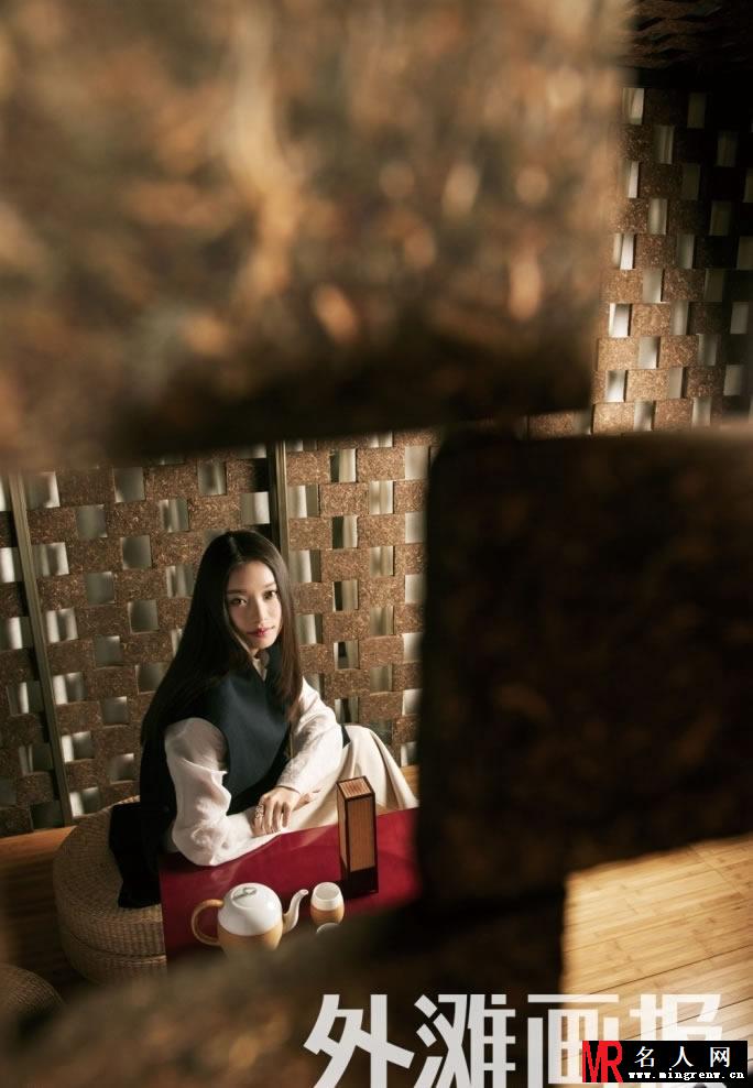 倪妮最新杂志写真 尽展古典优雅(1)