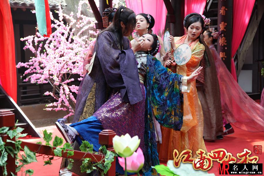 江南四大才子剧照 刘恺威爆笑颠覆(1)