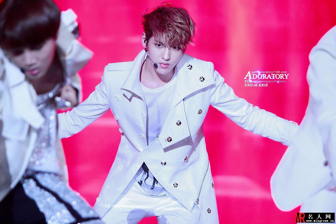 2012年EXO韩国SBS歌谣大战吴亦凡图片 帅气延续(1)
