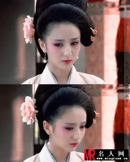 《梦回唐朝》佟丽娅美艳剧照 如烟如幻妩媚(1)