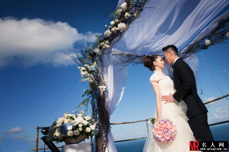 徐若瑄浪漫巴厘岛婚礼 老公深情献歌直到遇到你(1)