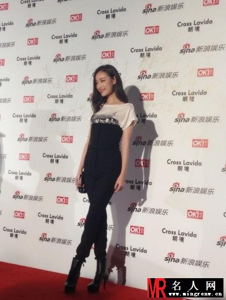 倪妮2013活动大图集第五弹 女神侧面温婉优雅(1)