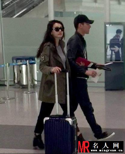 高圆圆婚后怀孕顺其自然 随夫回台湾探亲(1)