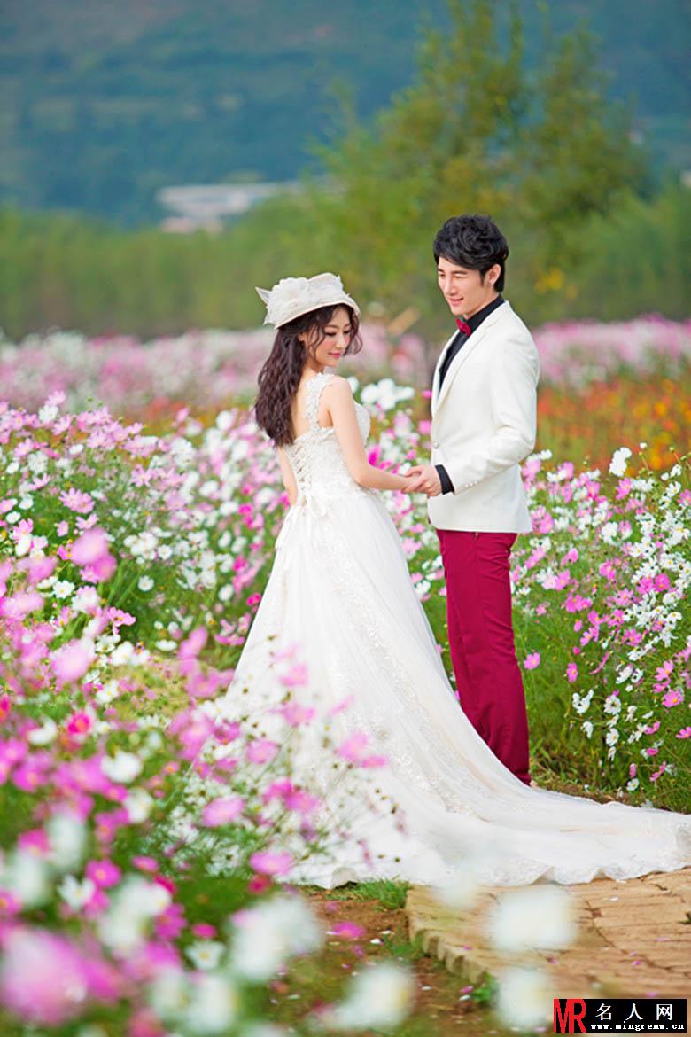 白冰唯美梦幻婚纱照曝光 被曝已登记结婚(1)