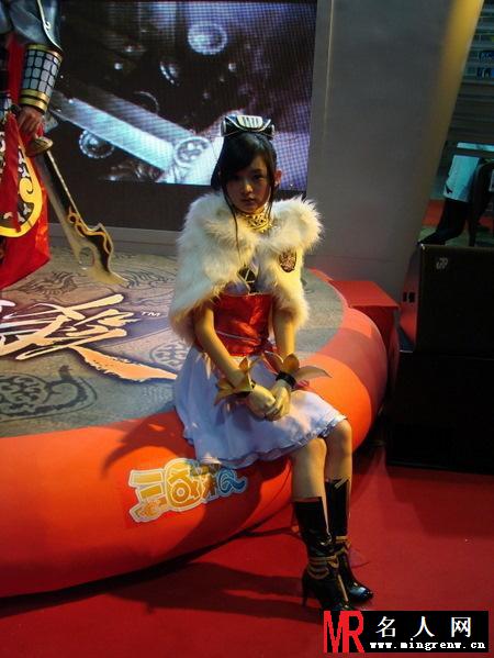 陈丹婷代言三国杀cosplay可爱甜美写真 演绎倾城甄姬(1)