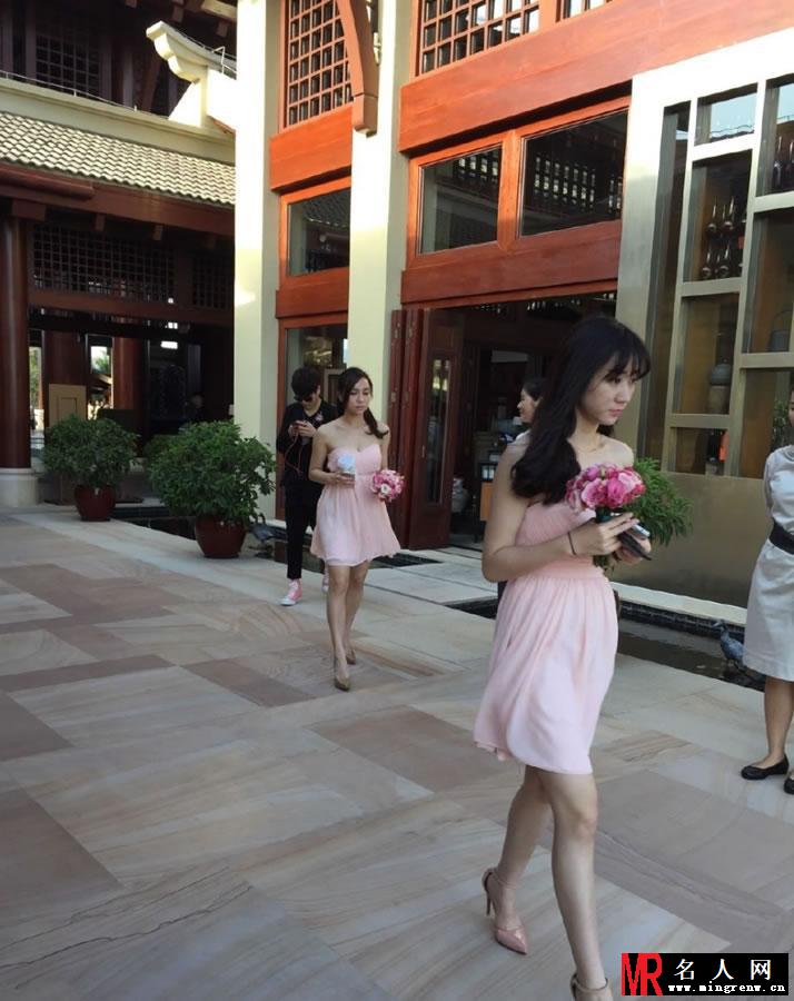 王栎鑫婚礼全套组图 快男伴郎团抢镜(1)