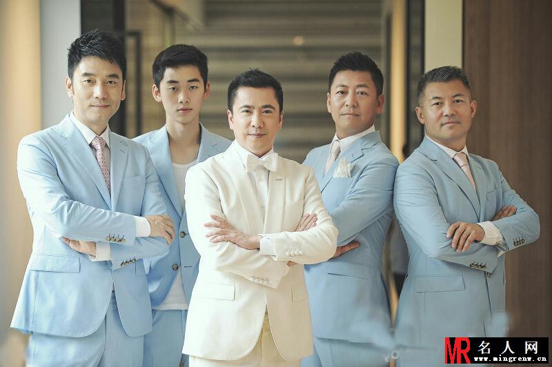 王中磊大婚组图 儿子威廉做伴郎(1)