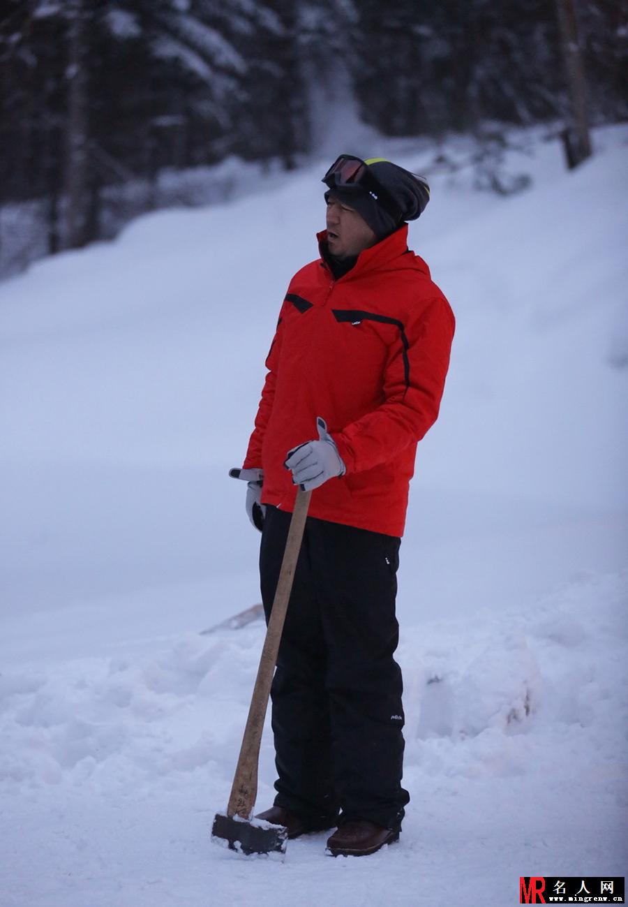 爸爸去哪儿最后一集海量剧照 体验雪乡酷寒生活(1)