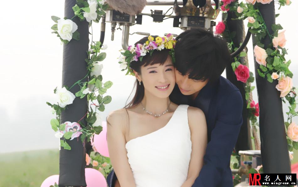 俞灏明石小群8090曝婚纱照 姐弟恋唯美来袭(1)