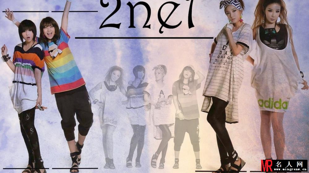 韩女团2NE1高清电脑壁纸(1)