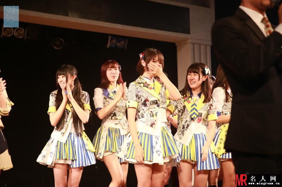 SNH48第2届总选举中间发表成员排名公布(1)