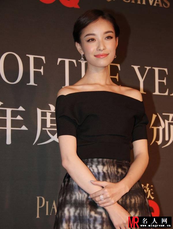倪妮2013活动大图集第三弹 透明纱裙大秀性感长腿(1)