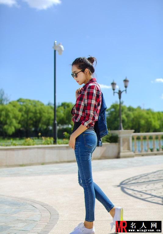 杜若溪秋季写真 造型逆龄分享百搭经(1)