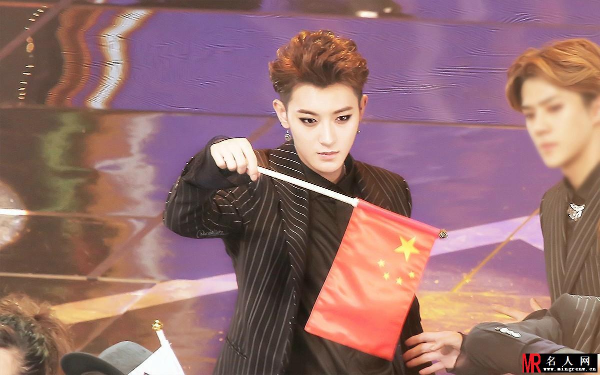 2014年11月中韩歌会EXO帅气亮相精彩表演嗨爆全场黄子韬图片(1)