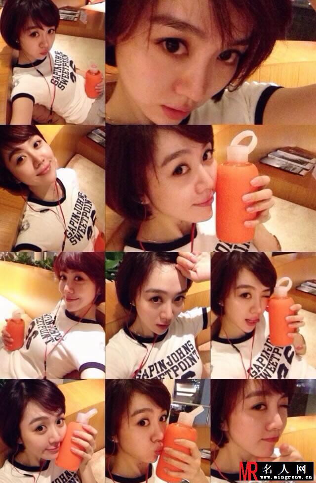 朱雨辰前女友姜妍生活照 海量私照曝光(1)