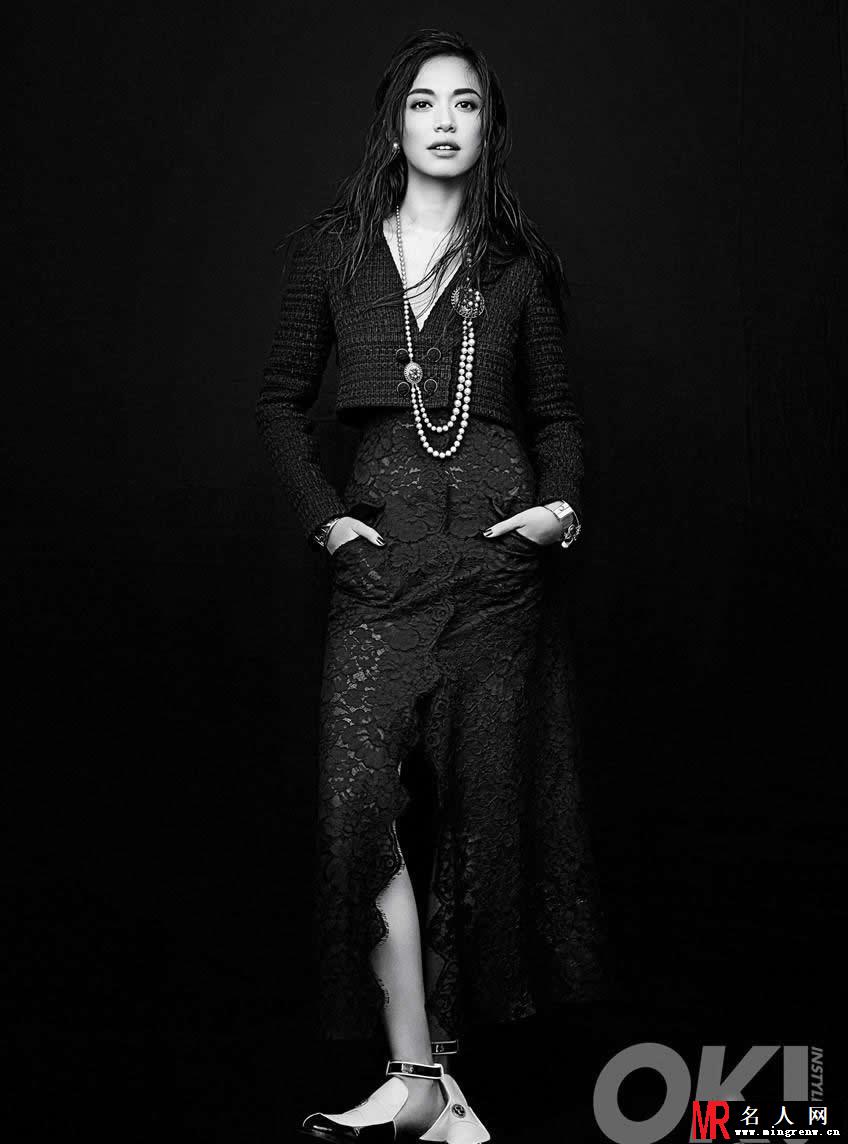 姚晨中性装扮拍写真 辣妈演绎新时尚(1)
