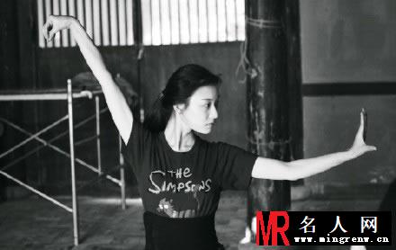 倪妮2015学习武术生活照 刻苦勤奋十分认真(1)