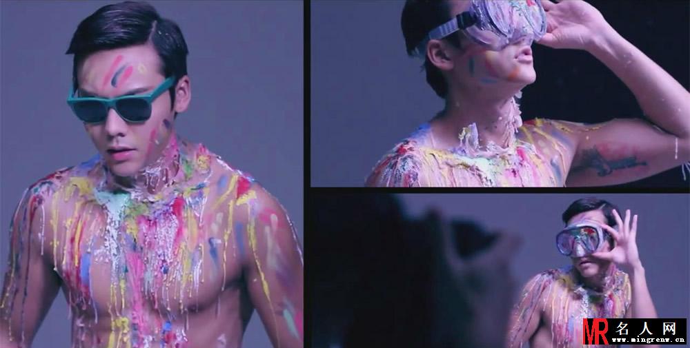 陈伟霆第六张个人专辑《Pop It Up》宣传写真(1)