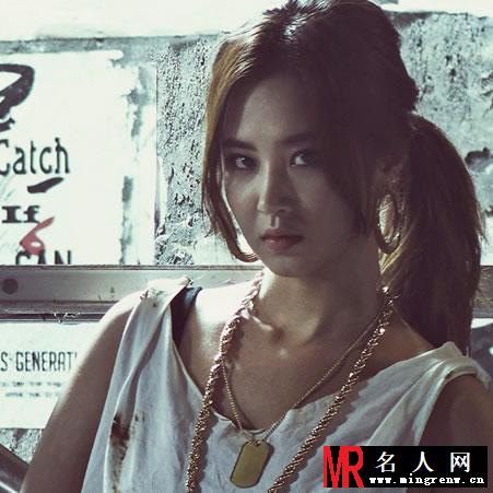 少女时代最新宣传写真 泰妍允儿冷面出镜(1)