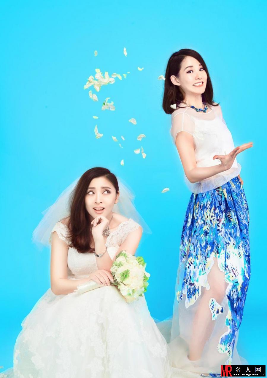 黄小蕾刘滢闺蜜写真曝光 扮丑搞怪乐开怀(1)