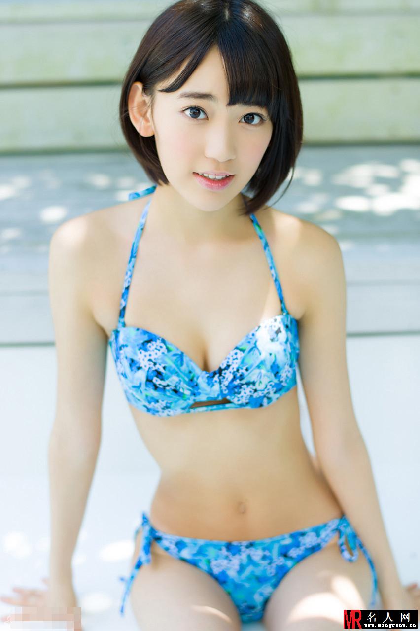 HKT48组合成员宫脇咲良泳装写真(1)