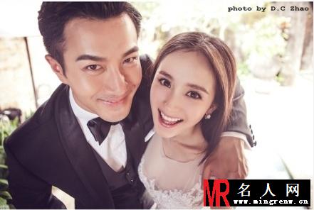 杨幂刘恺威甜蜜婚照 俊男美女羡煞旁人(1)
