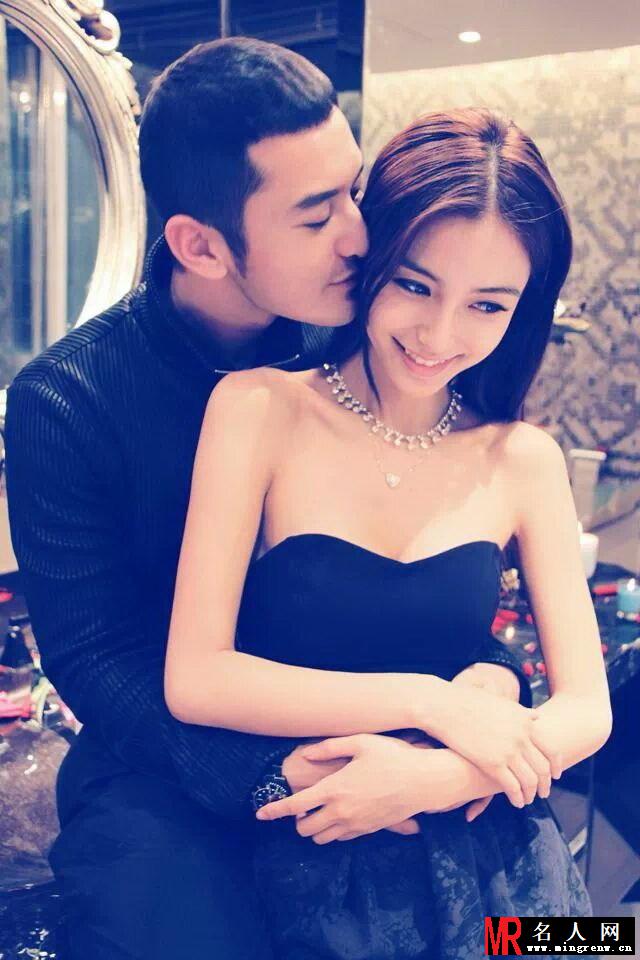 黄晓明Angelababy情侣照 恋爱升级暧昧甜蜜(1)