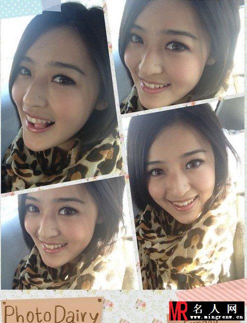 央视体育美女主播杨茗茗走红 美艳私照曝光(1)