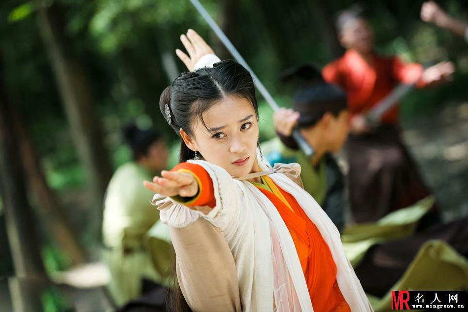 袁姗姗笑傲江湖饰演魔教圣女任盈盈(1)