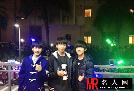 TFBOYS参加演出活动现场合辑 场面异常火爆(1)