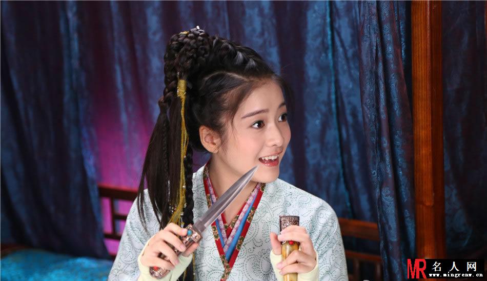 新《神雕侠侣》郭襄呆萌剧照 张雪迎靓丽出演(1)