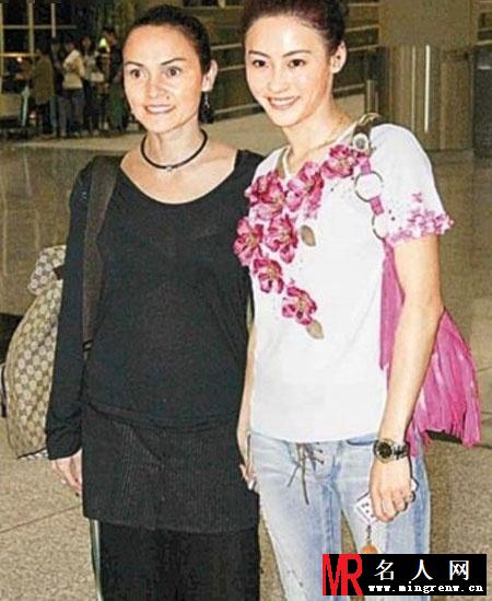 明星母女照大盘点 李小璐貌不如母亲(1)