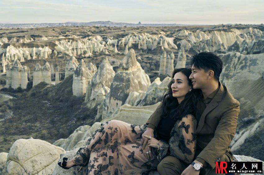 韩庚卢靖姗婚后合体登封 定格浪漫与幸福(1)