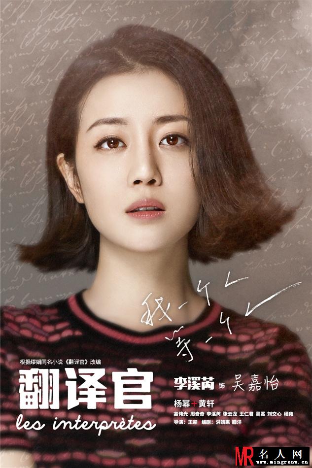 《翻译官》曝人物海报 众人高冷范儿十足(1)