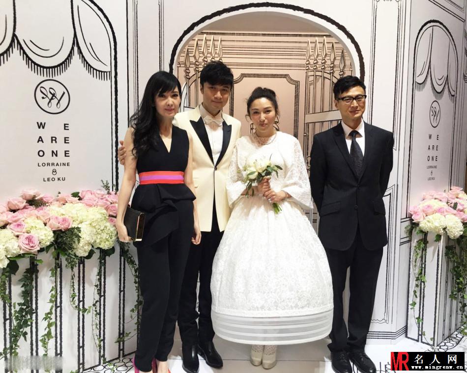 古巨基婚礼现场为爱妻献唱 甜蜜亲吻(1)